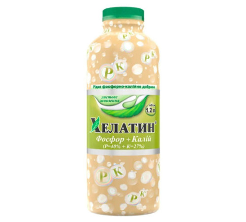 Добриво Хелатин Фосфор-Калій банка 1,2л/12шт