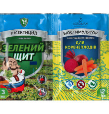 Інсектофунгіцид Зелений щит для Коренеплодів 12мл+3мл/50шт