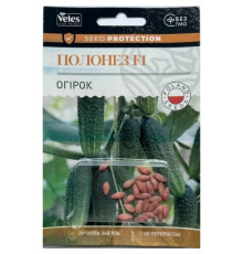 ТМ ВЕЛЕС Огірок Полонез F1 (партенокарпік) 25шт інкруст.