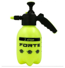 Обприскувач ручний з насосом 2л FORTE LUX ЧОРНИЙ