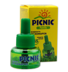 Рідина від комарів з рослинними екстрактами PICNIC Family