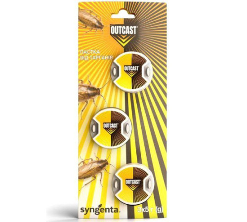 TM Syngenta Пастка від тарганів Outcast 3*5 (15г)