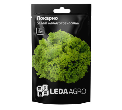ТМ LEDAAGRO Салат лолло біонда Локарно 30шт