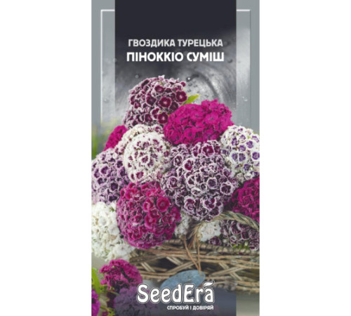 ТМ SeedEra Гвоздика турецька Піноккіо суміш 0,3г