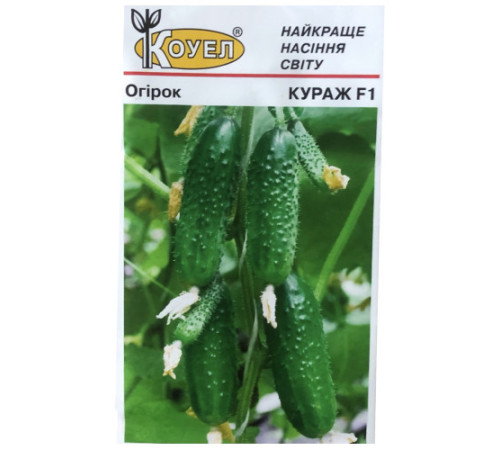 ТМ КОУЕЛ Огірок Кураж F1 10шт