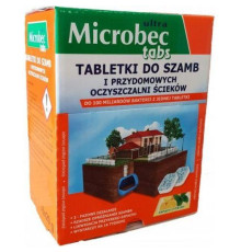 Препарат Мікробек Microbec Ultra TABS для септиків та вигрібних ям 16шт*20г Bros 