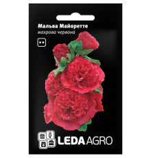 ТМ LEDAAGRO Мальва махрова Майоретте червона 0,2 г