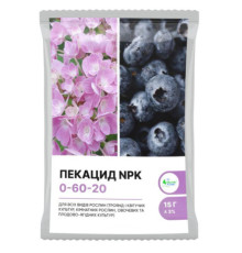Мінеральне добриво Пекацид (Pekacid) NPK 0-60-20 15г 