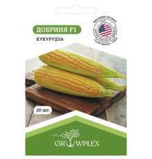 ТМ GROWPLEX Кукурудза Добриня F1 20шт (Lark seeds)