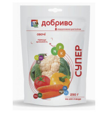 СУПЕР ДОБРИВО- Овочі кристал.250г