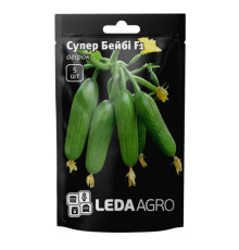 ТМ LEDAAGRO Огірок Супер Бейбі F1 5шт