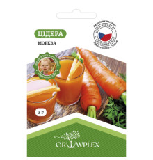 ТМ GROWPLEX Морква Цідера 2г (Moravoseed)