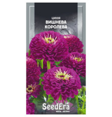 ТМ SeedEra Цинія високоросла Вишнева королева 0,5 г
