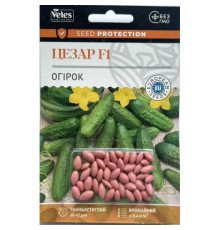 ТМ ВЕЛЕС Огірок Цезар F1 50шт драж.