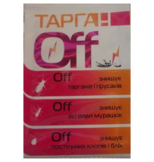 Інсектицид від тарганів, мурашок,клопів Тарган OFF 2г/100шт