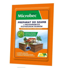 Препарат Мікробек Microbec Ultra САШЕ для септиків та вигрібних ям 18шт*25г Bros 