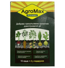 БіоДобриво універсальне довготривалої дії  AgroMax/Агромакс 12 саше