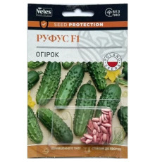ТМ ВЕЛЕС Огірок Руфус F1 50шт інкруст.