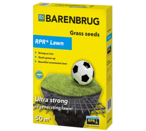 ТМ Barenbrug Насіння газонної трави Універсально-Спортивна Bar Power RPR 1кг Голландія