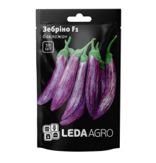 ТМ LEDAAGRO Баклажан Зебріно F1 10шт