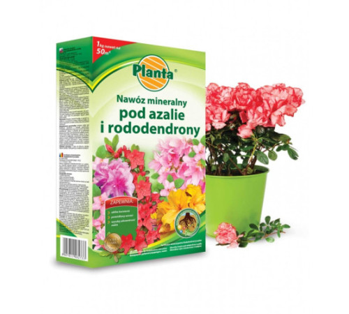 Добриво Planta для Азалій і рододендронів в гранулах 1кг
