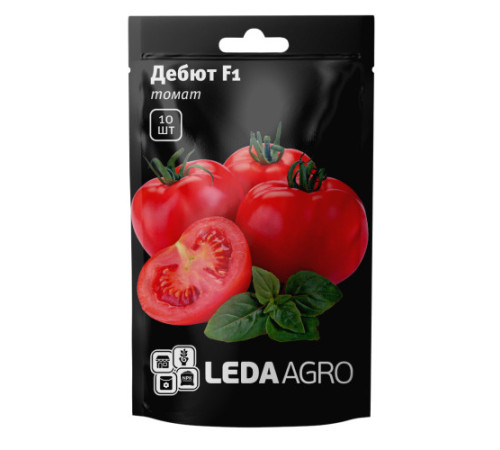 ТМ LEDAAGRO Томат Дебют F1 10шт