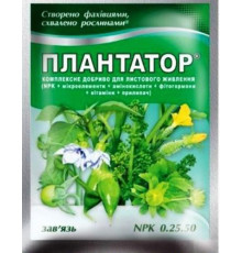 Добриво Плантатор Завязь (0-25-50) 25г