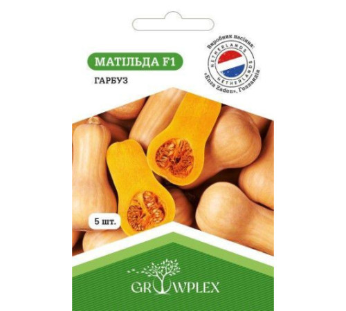 ТМ GROWPLEX Гарбуз Матільда F1 5шт (Enza Zaden)