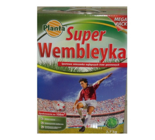 ТМ PLANTA Газонная трава Wembleyka спорт. 2.7кг