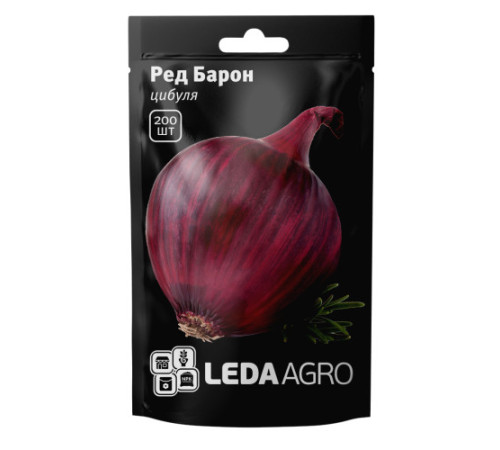 ТМ LEDAAGRO Цибуля Ред Барон 200шт