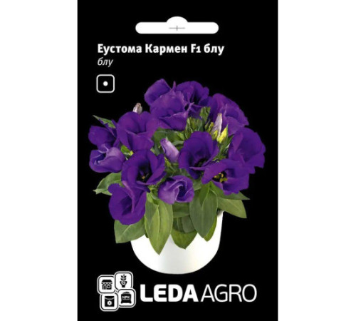 ТМ LEDAAGRO Еустома Кармен F1 блу 5шт