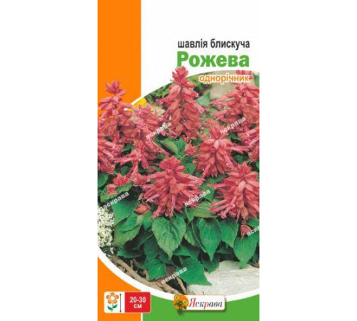 ТМ ЯСКРАВА Шавлія блискуча Рожева 0,2г