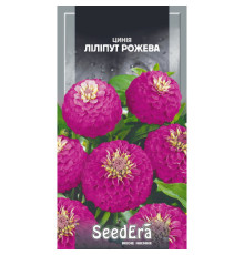 ТМ SeedEra Цинія ліліпут Рожева елегантна 0,5 г