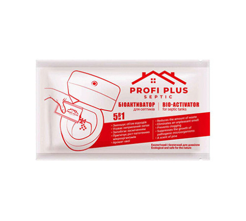 Біоактиватор для септиків Profi Plus 25г/36шт Бельгія