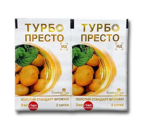 СІМЕЙНИЙ САД Інсектицид Престо Турбо 3мл+1мл (Жук)