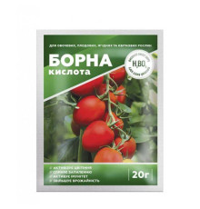 Стимулятор росту Борна кислота 20г