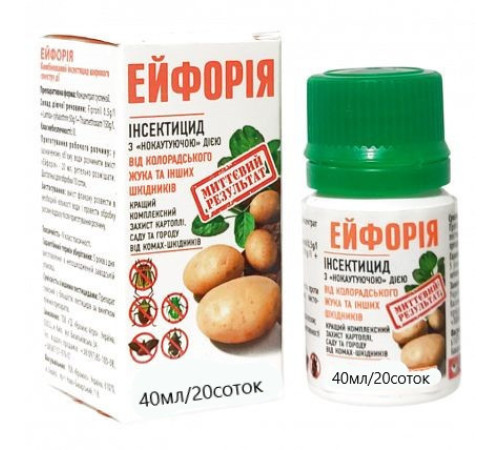 ТМ Агромаксі Інсектицид Ейфорія 40мл (Жук)