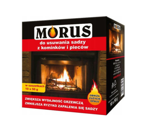 Засіб Morus для видалення сажі та копоті Bros/Брос 50г/10шт
